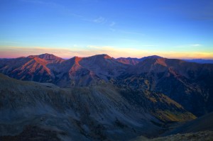 Sunrise on the High Country