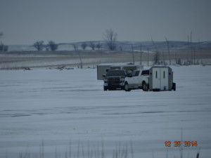 ice fishing