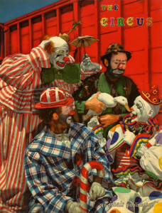 Ringling Circus clowns: Sarasota, Florida